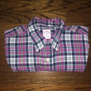 Brooks Brothers Plaid Button Down